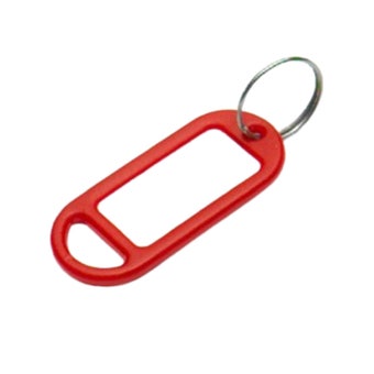 Premier 5 Piece Assorted Key Tags – Coloured Key Identification Labels