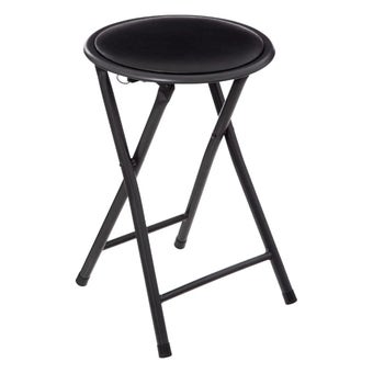 5five Folding Side Stool - Black