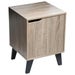 5Five Natural Bedside Table | Modern & Durable Bedroom Furniture | 34.5x32x47cm