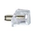 Transparent push in shelf stud - 5mm