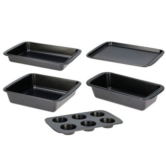 La Cucina 5 Piece Oven Baking Set – Non-Stick Carbon Steel