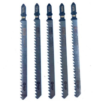 CleanCut Pro Jigsaw Blades for Wood 132mm I 5 Piece Set