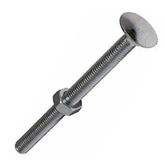 Carraige Bolt M6 X 100