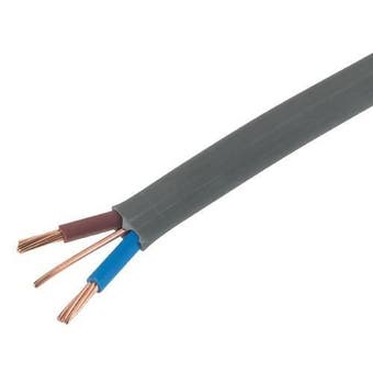 Twin / Earth Cable Grey 6mm Per Metre