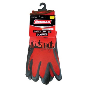 Benman Superior Grip Latex Coated Gloves - M