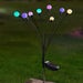 8-Stem GloGlobes Multi-Coloured Stake Light – Brighten Your Garden with Swirling Colours