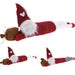 Christmas Gnome Draft Stopper – 85cm Festive Door Draught Excluder I Assorted Designs