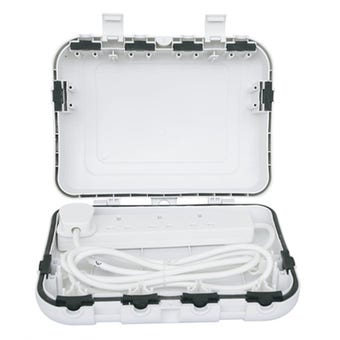 Dencon IP64 Weatherproof Box With 4 Gang 2 Metre Extension Lead