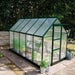 The Halls ICON Range of 6ft Freestanding Greenhouses-Green -6' x 10'-Polycarbonate - Comes with Base