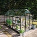 The Halls ICON Range of 6ft Freestanding Greenhouses-Green -6' x 10'-Toughened Safety Glass - Comes with Base