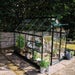 The Halls ICON Range of 6ft Freestanding Greenhouses-Green -6' x 8'-Toughened Safety Glass - Comes with Base
