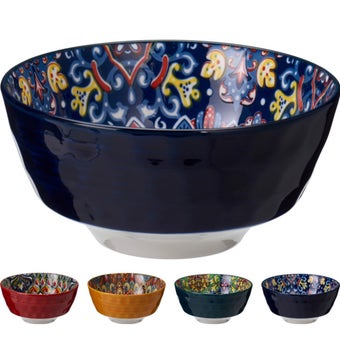 Asia 780ml Porcelain Bowl – Elegant and Versatile Dining in 6 Assorted Designs I Each