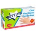 Bettina Clear Vinyl Gloves Powder Free Large - Pack of 100 I Disposable Gloves for Food Prep Cleaning and General Use