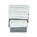 Moy Grey Storage Basket - Set 4