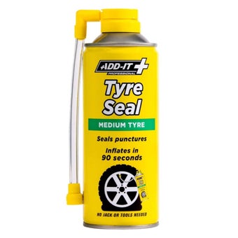 Add It Tyre Seal Emergency Puncture Repair Inflator Medium Tyre 400ml Quick Fix