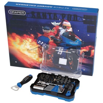 Draper 62-Piece Tool Set and Advent Calendar