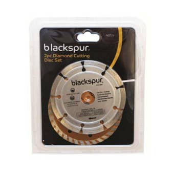 Blackspur 2pc Diamond Cutting Disc Set
