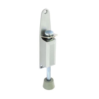 Aluminium Kick Down Door Stop 125mm