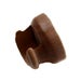 Amig Curtain Pole Side Bracket - Walnut