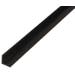 Angle Profile PVC Black - 20mm x 20mm x 1m