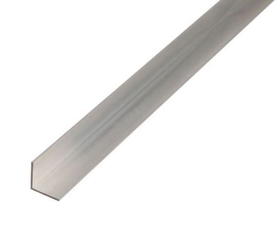 Angle Profile Anodised Aluminium - 15 x15 x 1 / 2m