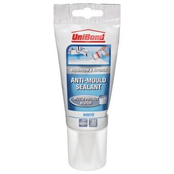 UniBond Anti Mould Kitchen and Bathroom Tube 150ml White