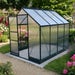 Vitavia Apollo 5000 8x6 Black Greenhouse | Polycarbonate Glazing | Integral Base