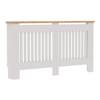 Vida Large White Arlington Radiator Cover