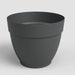 ARTEVASI Campana Flowerpot Anthracite 30cm – Recycled Plastic Plant Pot 12L