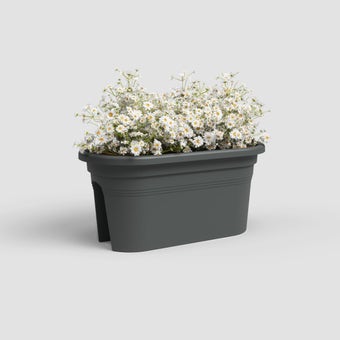 Artevasi Venezia Balcony Trough 60cm - Anthracite