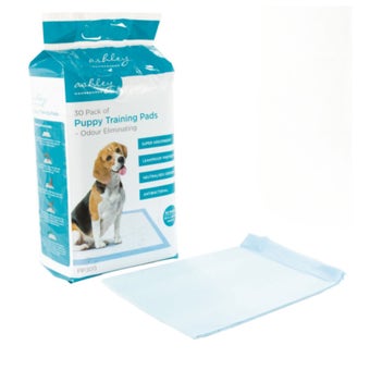 Ashley 30 Pack Puppy Training Pads with Leakproof Gel Lock System