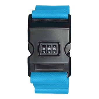 Ashley Adjustable Luggage Strap with 3-Digit Combination Lock - Bright Multicolour - 183cm