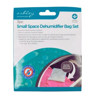 Ashley Small Space Dehumidifier Bag Set - 3Pc