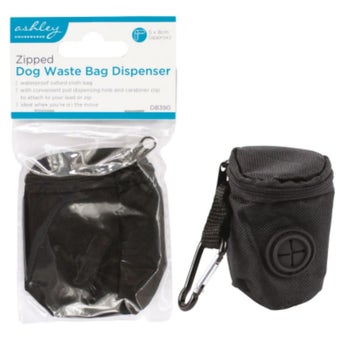 Ashley Zipped Dog Waste Bag Dispenser