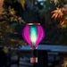 Aurora Flaming Balloon Light – Solar Powered Outdoor Hanging Lantern with Realistic Flame Effect