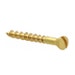 Brass Wood Screw - 1 1/2" x 8mm