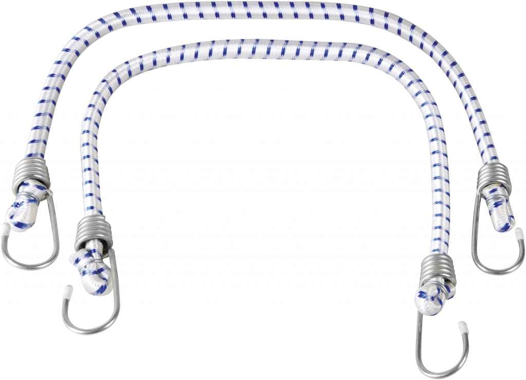 Bungee Cord Set with Metal Hooks 36" x 1/2" (900mm x 12mm)