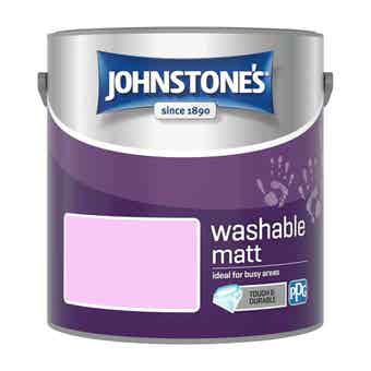 Johnstones Interior Washable Matt Paint - Baby Blossom 2.5L