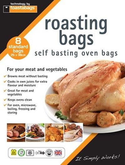 Roasting Bags Standard - Pack of 8
