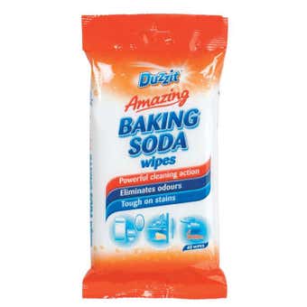 Duzzit Amazing Baking Soda Wipes - Pack Of 40