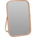 Bamboo Vanity Mirror with Stand 25 x 38cm – Natural Tabletop Dressing Mirror
