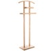 Bamboo Valet Stand 113cm | Freestanding Clothes & Suit Holder