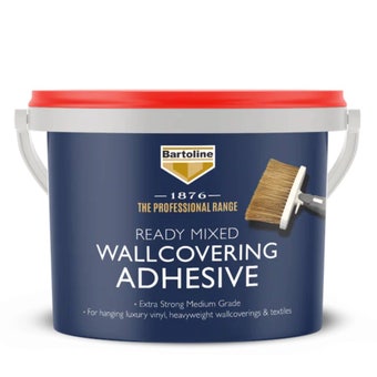 Bartoline Ready Mixed Wallcovering Adhesive 5kg – Medium Grade for Vinyl & Wallpaper