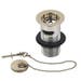 Basin Waste Plug & Chain - Gold Plated