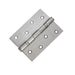 Basta Brushed Nickel Effect Steel Ball Bearing Door Hinges – Smooth & Durable Hinges for Interior Doors - Pair