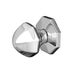 Basta Chrome Centre Door Knob 75mm