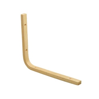 Shelf Bracket Beech 250 x 200 x 28 x 16 mm (Each)