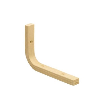 Shelf Bracket Beech 200 x 150 x 23 x 12 mm (Each)
