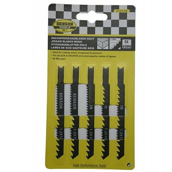 U-Slot Jig Saw Blades - 5 pieces