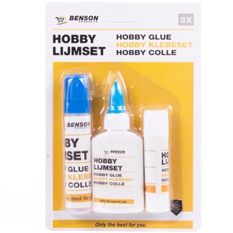 Benson DIY Glue Set - 3 pieces